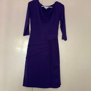 New York and Company Strech Purple Dress Size XS